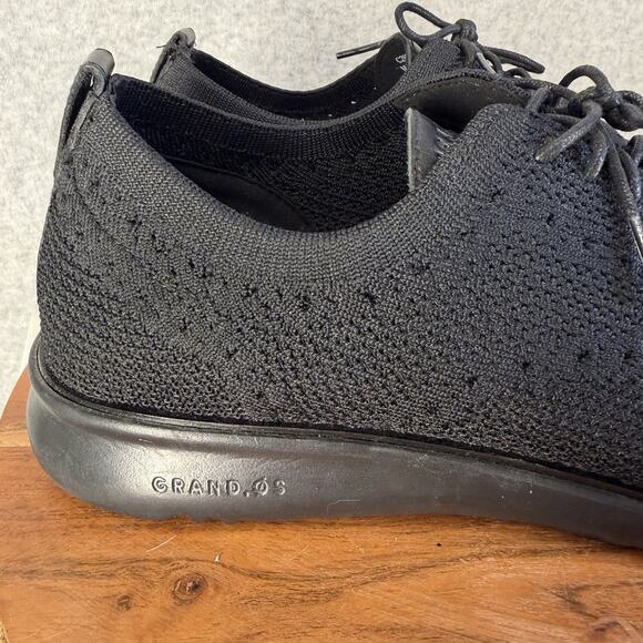 Cole Haan 2.ZERØGRAND Men’s 13M Black Stitchlite Wingtip Oxford Shoes C28527 main image 7